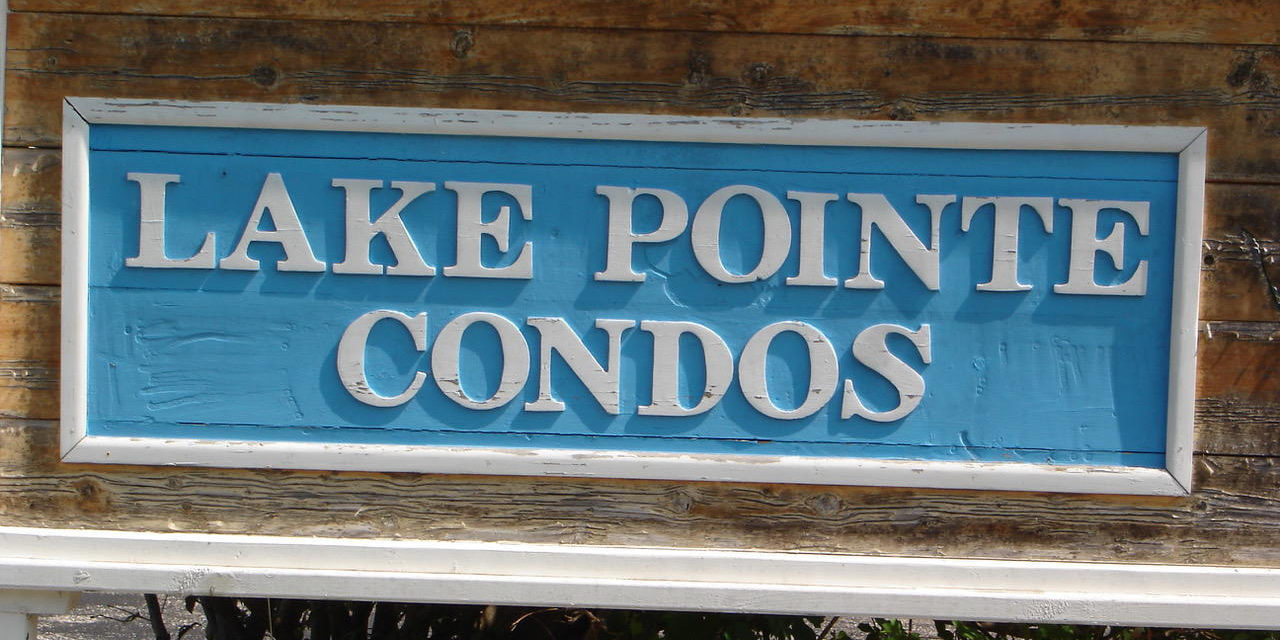 Lake pointe sign